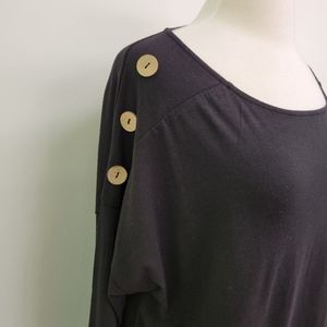 Zenana Premium top button shoulder